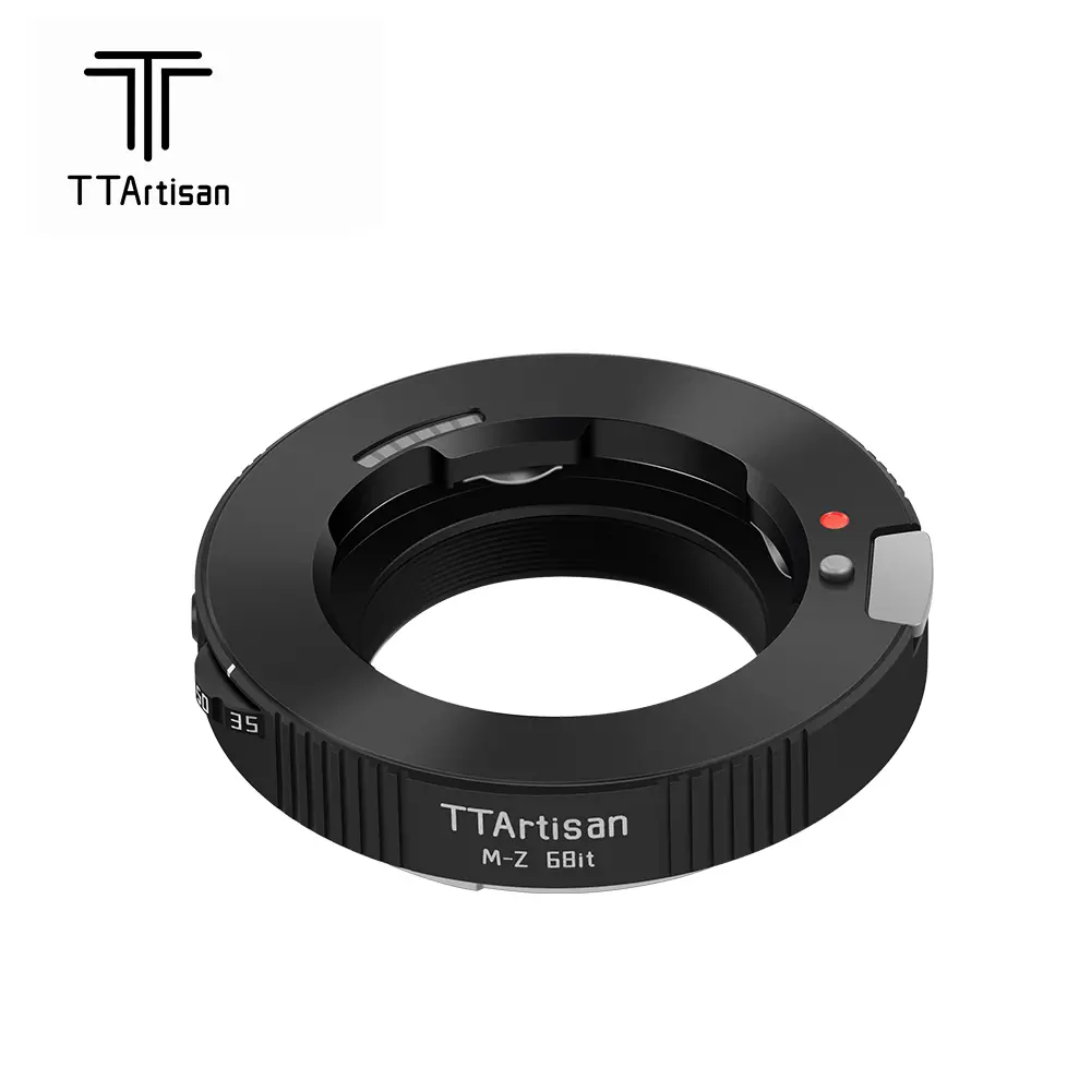 ttartisan 6-bit m-z adapter on white background