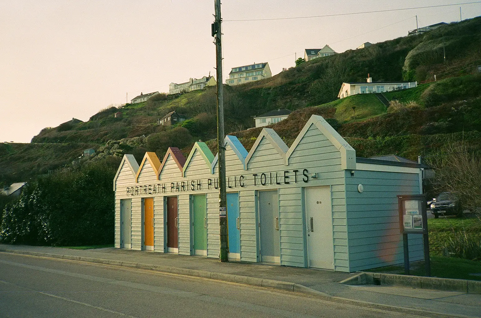 Portreath Cornwall station and toilets