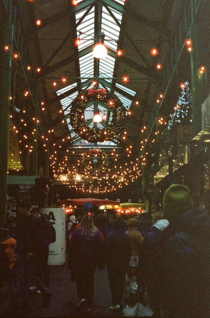 Christmas Lights at Borough Market
