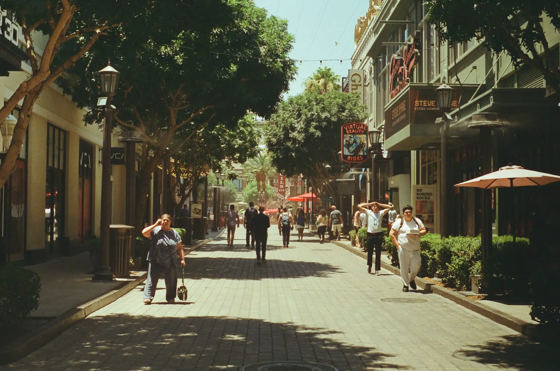 Las Vegas Scene on CineStill 400D