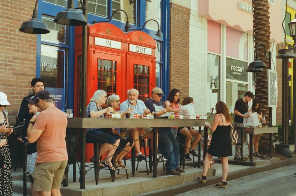 Fish and Chips on CineStill 400D