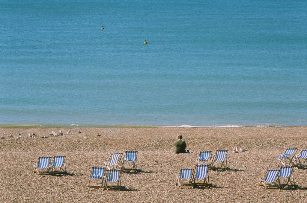 Brighton Beach deckchairs