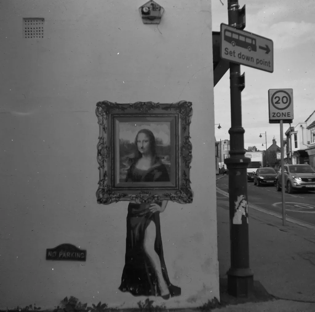 Mona Lisa Street Art