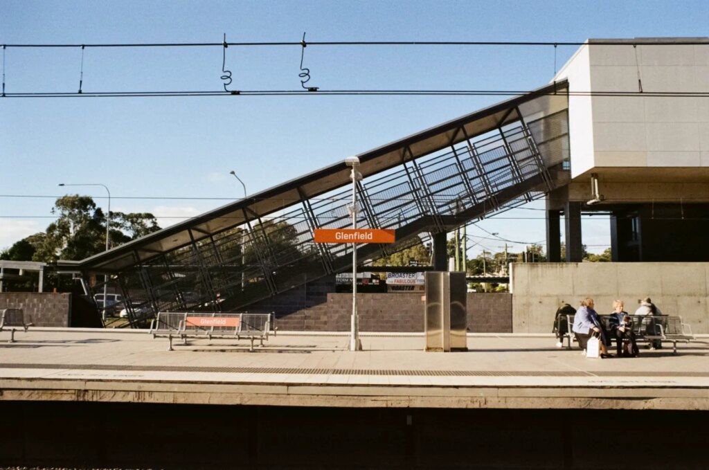 Glenfield Station sign