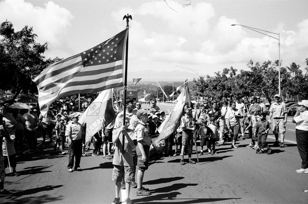 Canon Sure Shot Max parade photo