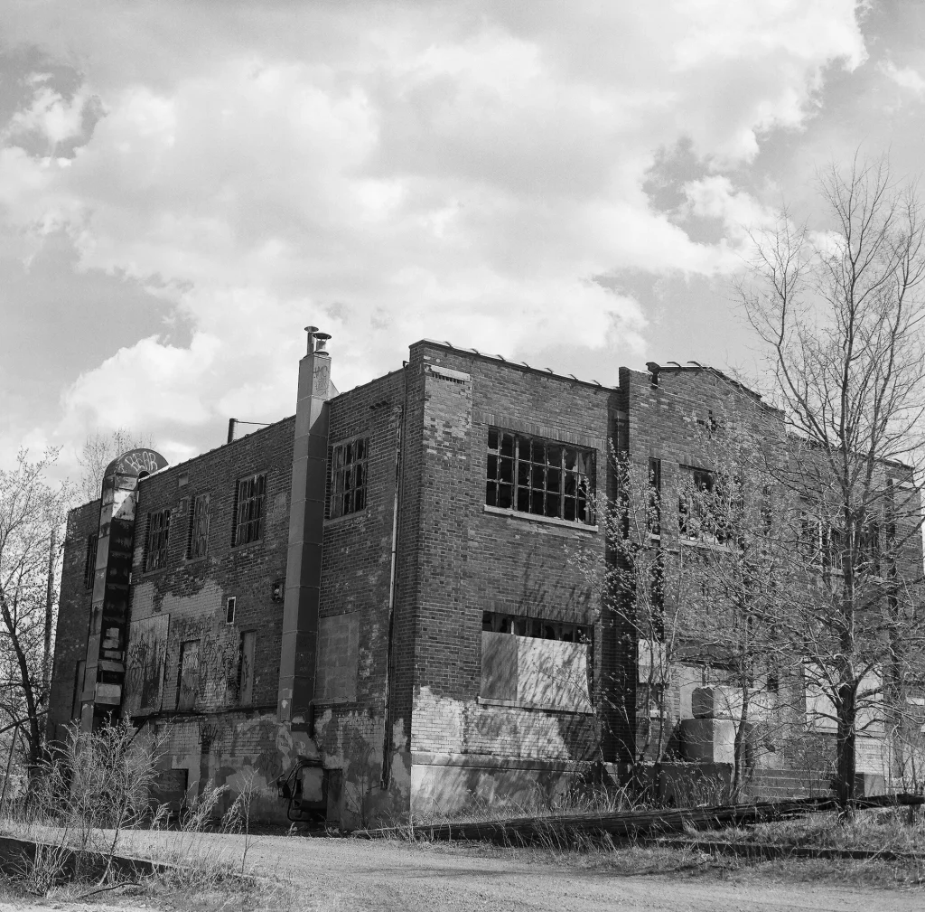 Decrepit building