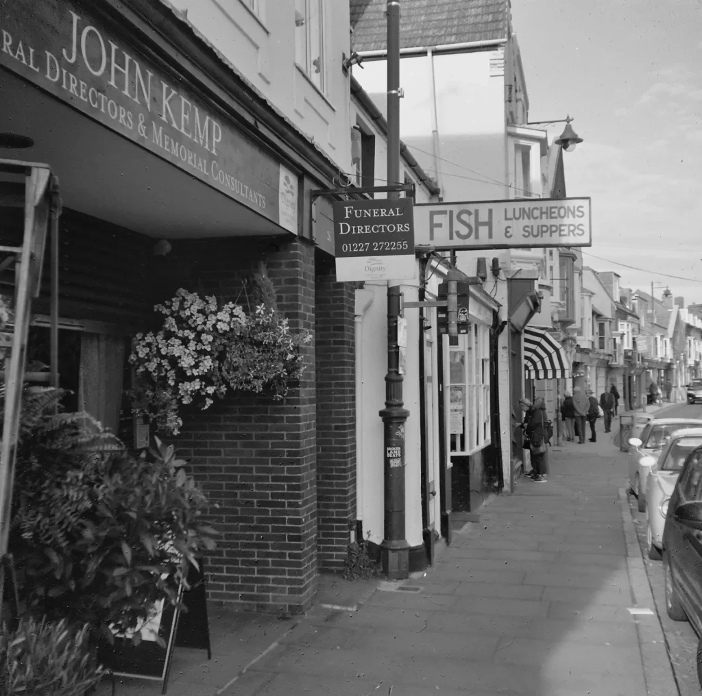 High St shops, Whitstable