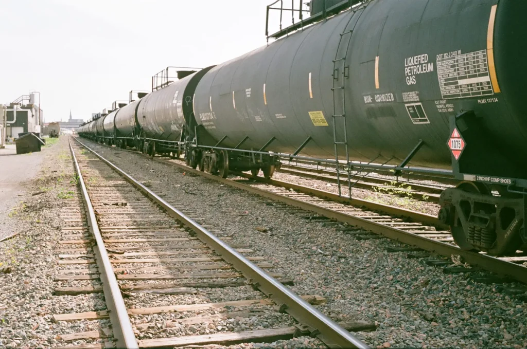 Oil Tankers on Rail