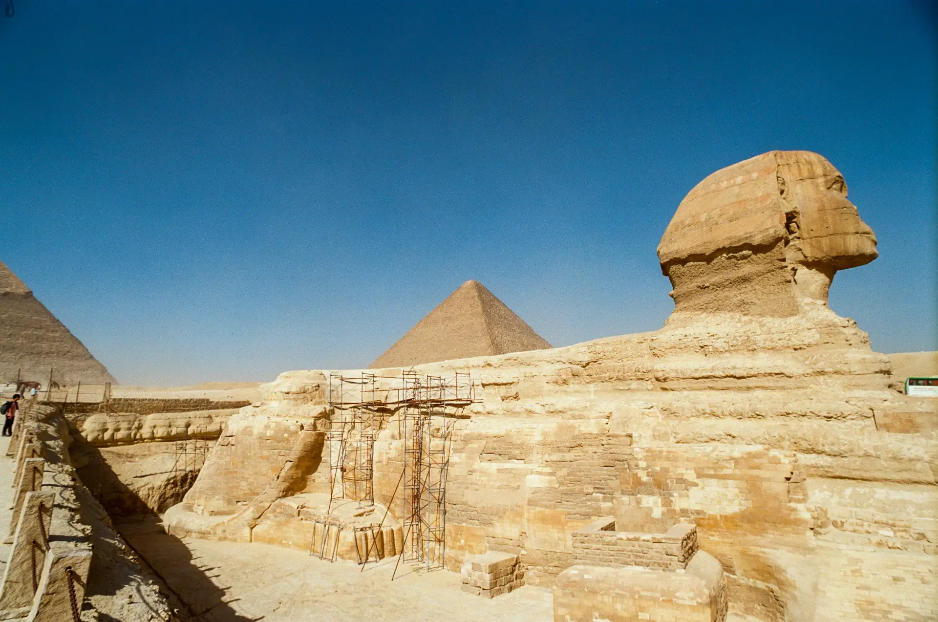 Giza Pyramids and the Sphinx 