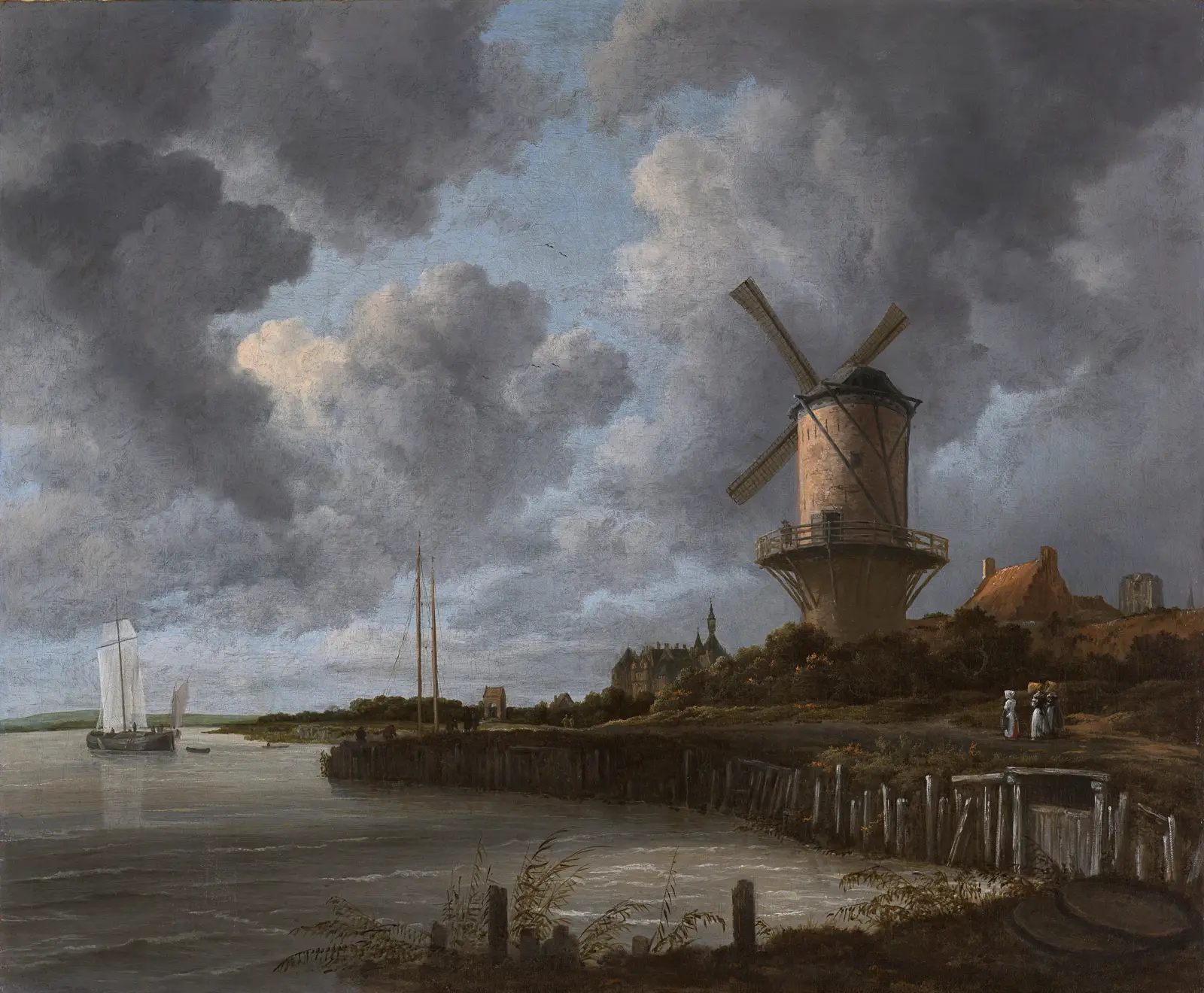 landscape painting from the Dutch Golden Age