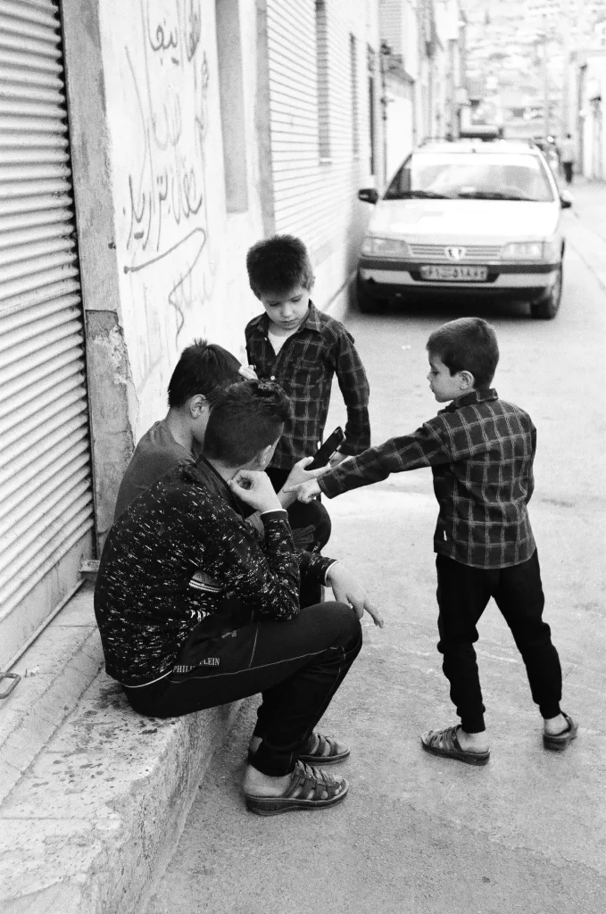 Sadi, a neighbourhood n Shiraz, during the holy time of Ashura.