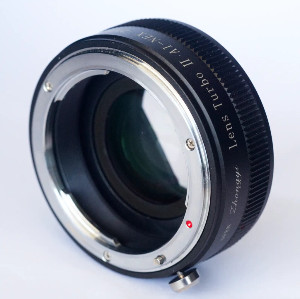 Lens mount side.