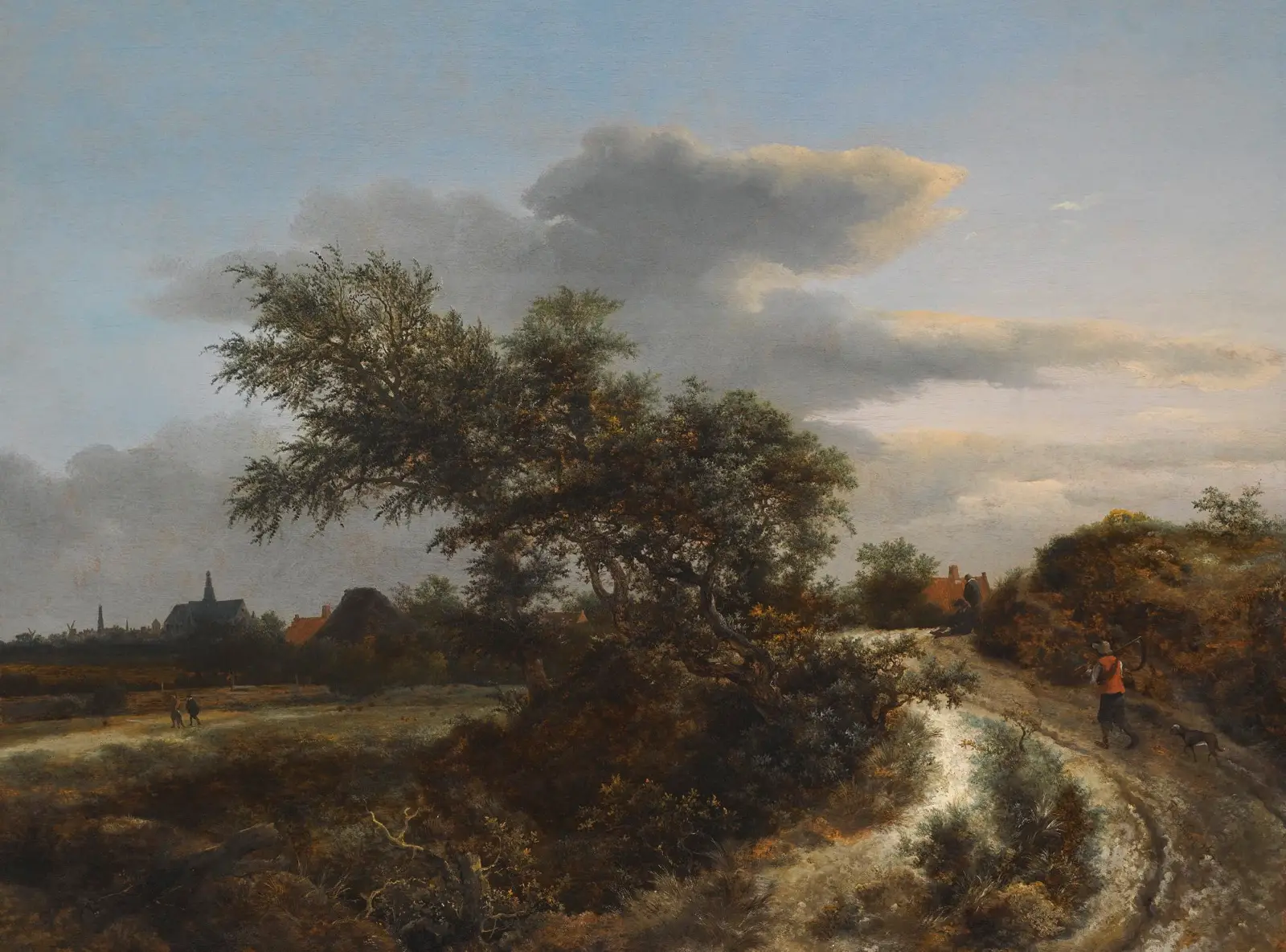 landscape painting from the Dutch Golden Age