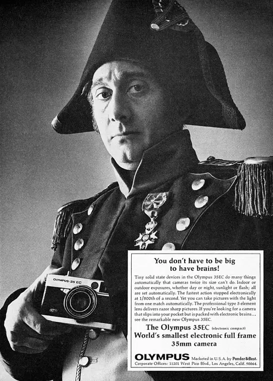 Olympus 35 EC Advert