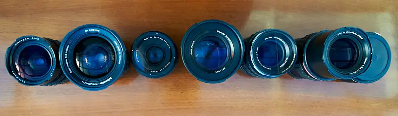 L/R 40mm, 50mm, 80mm, 110mm, 150mm, 250mm, 2 x Extender