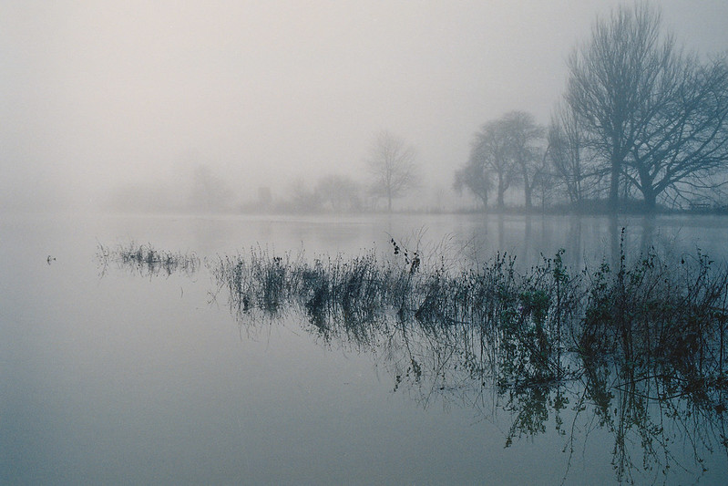 Flooded river