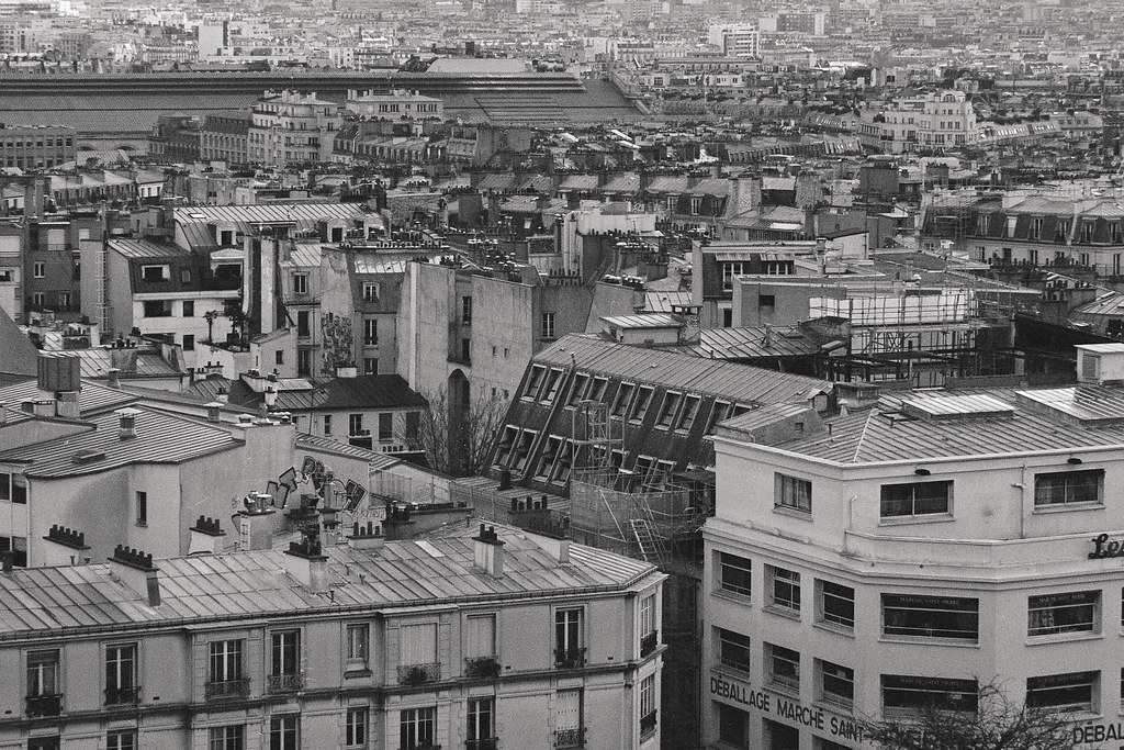 View from by the sacre coeur