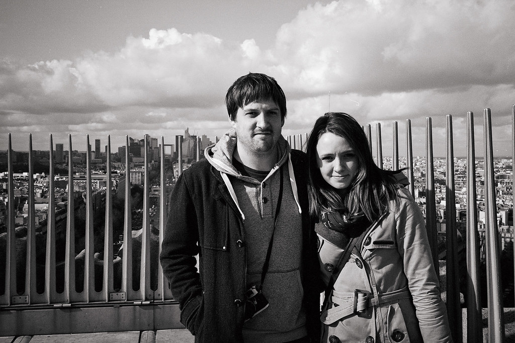 atop the arc de triomphe