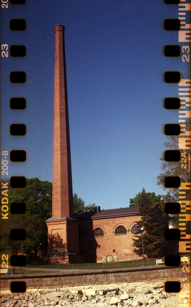 Old factory chimney