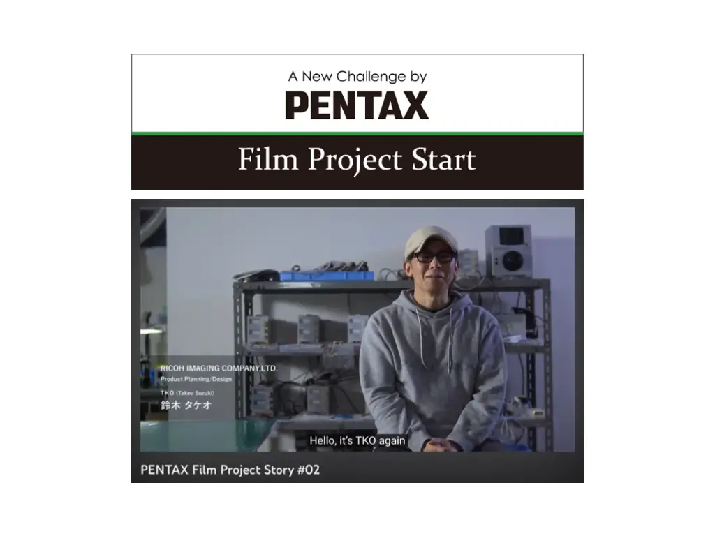 Screenshot of Ricoh Pentax Update Youtube Video