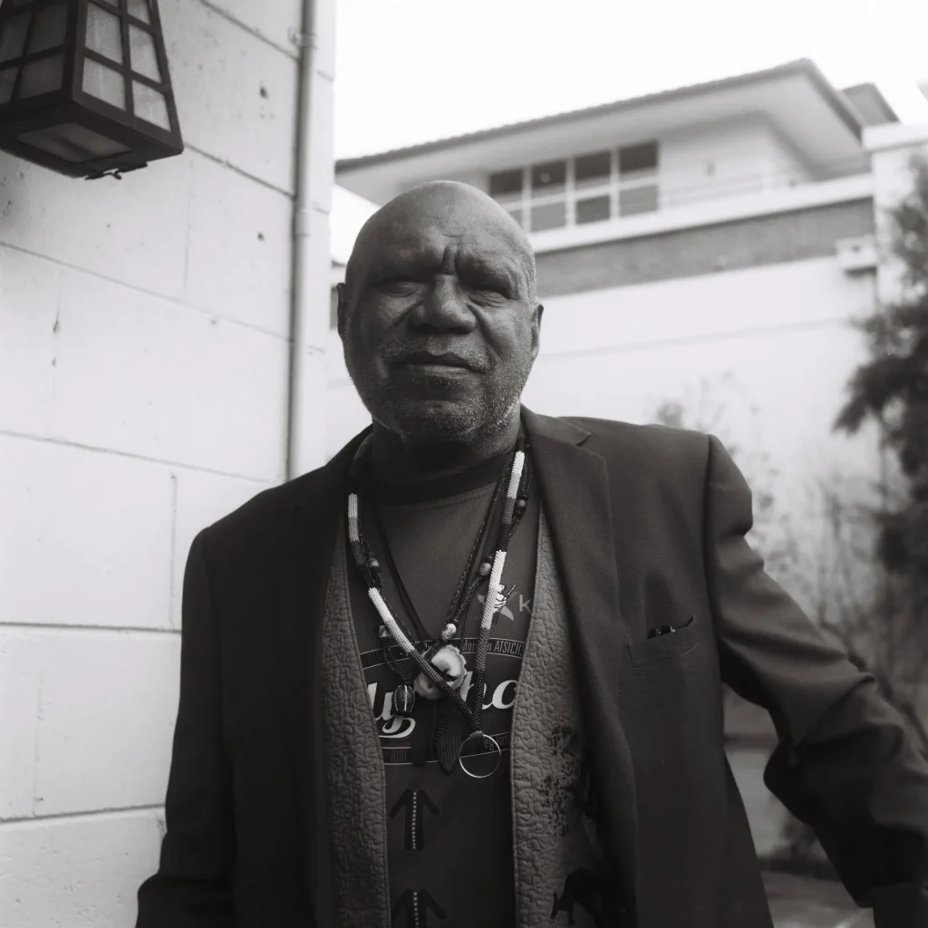 Archie Roach warm up photo 2