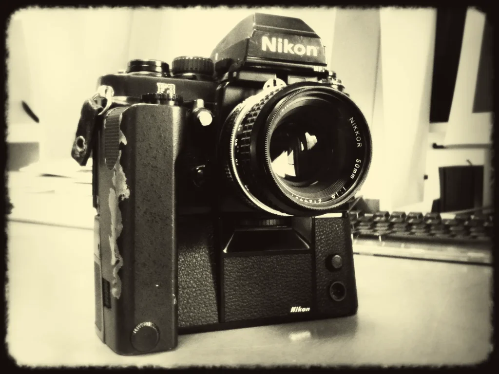 Jack Lowe's Nikon F3 HP with MD-4 motordrive