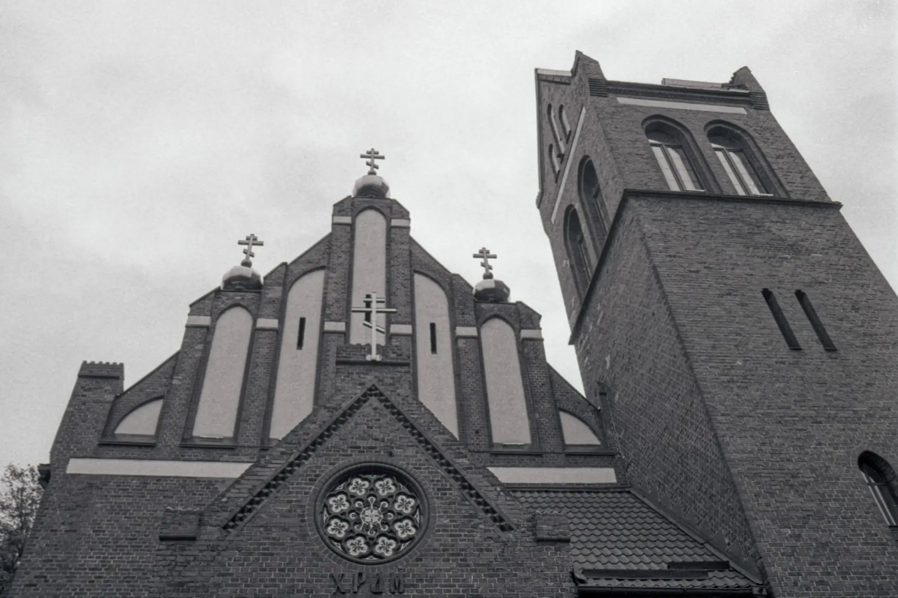 Ponarth's neo-Gothic church is now an Orthodox khram #1