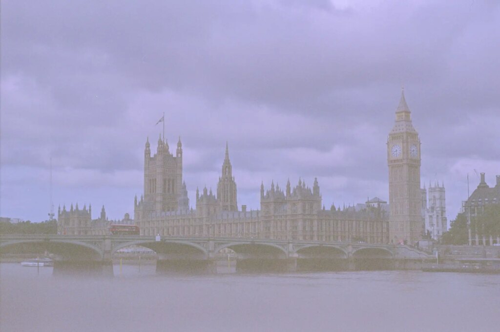 The Houses of Parliament.