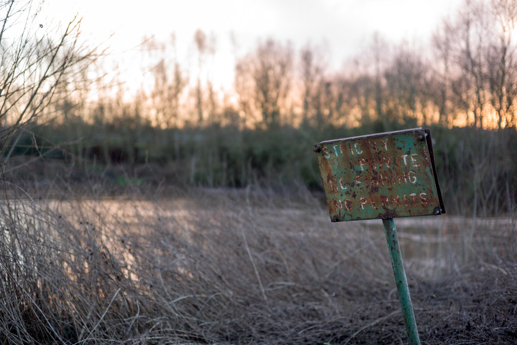 Rusty sign