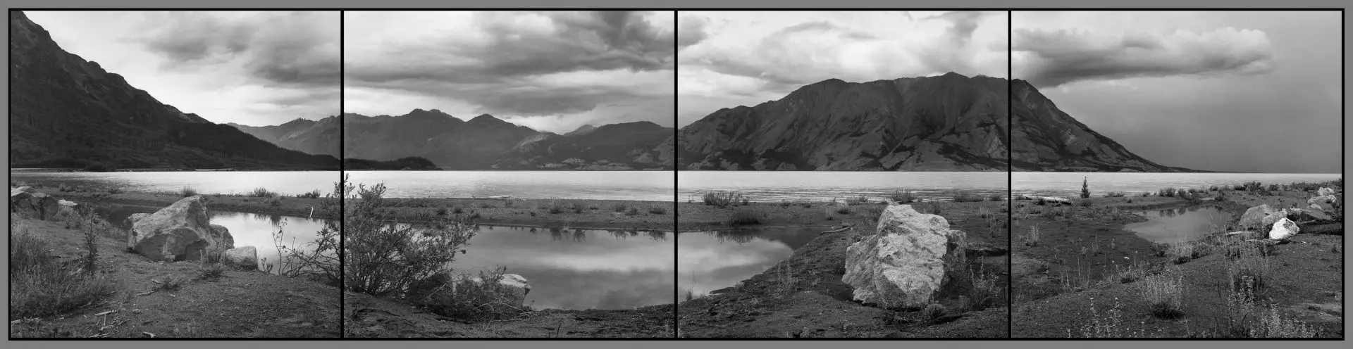 Approaching Storm Kluane Lake, Yukon Territory, Canadae Lake