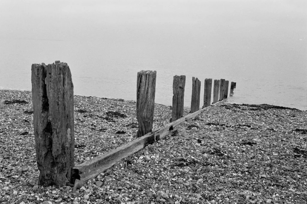 Breakwater at Seasalter, Kent