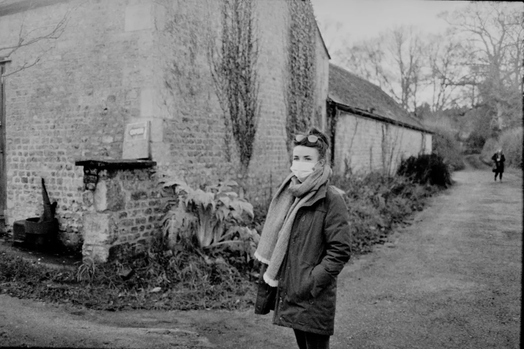 Environmental portrait of girl