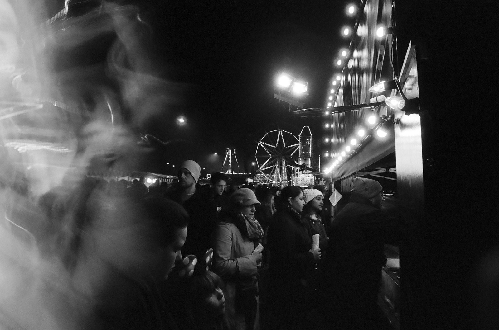 Xmas Fayre with a Lomo LC-Wide