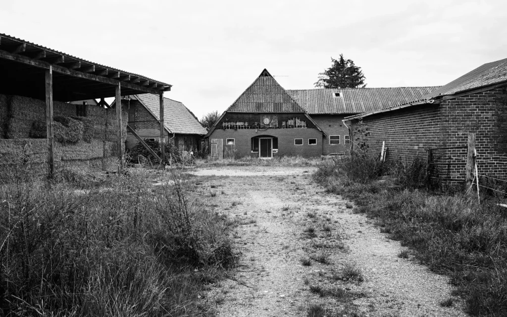 abandoned farm
