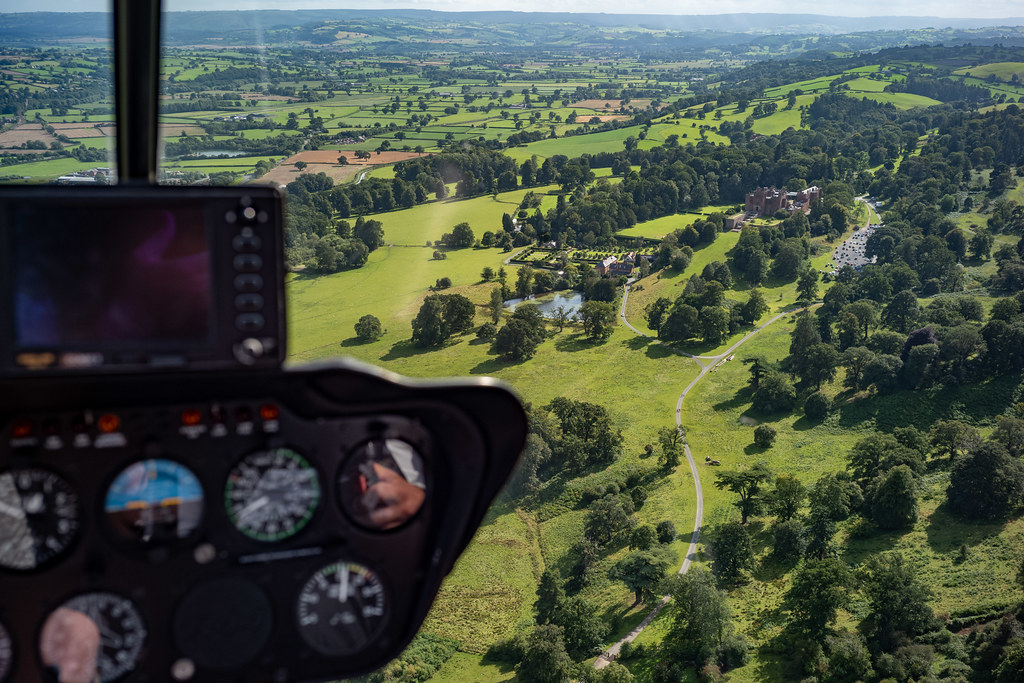 Helicopter Ride in Near Welshpool