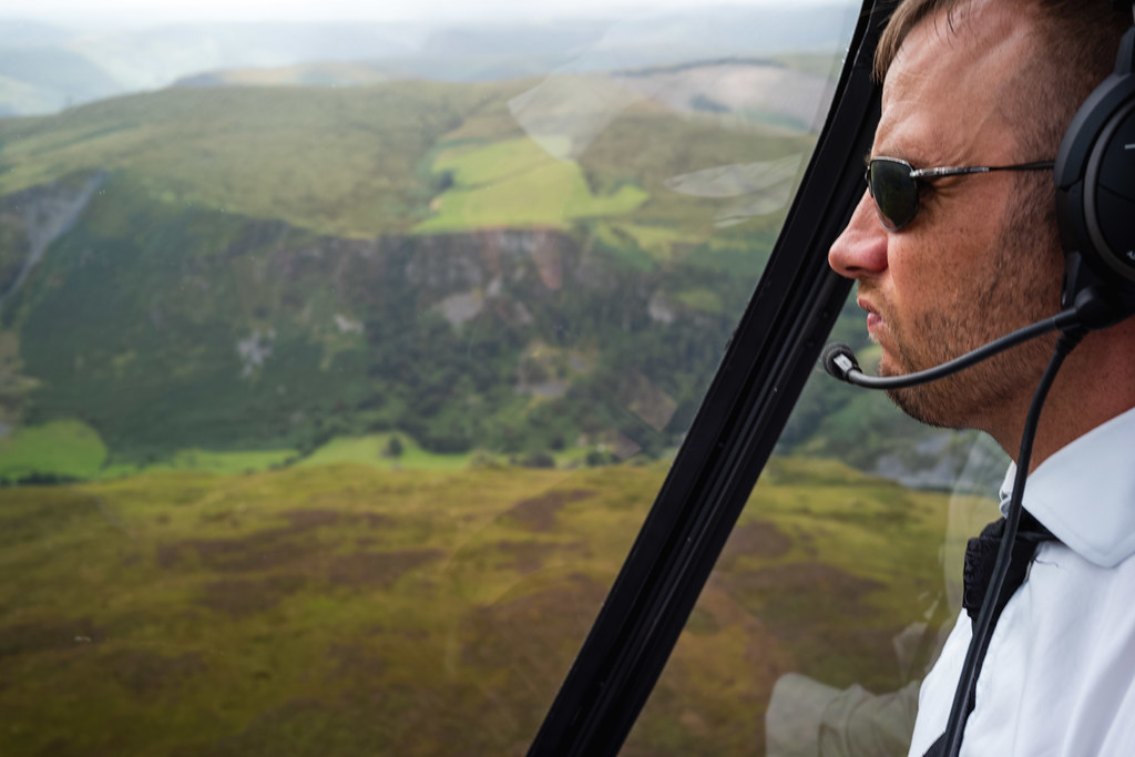 Helicopter Ride in Near Welshpool