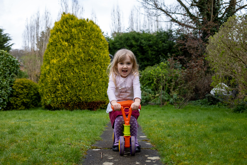 Norah in the Garden