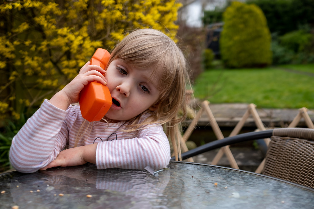 Norah in the Garden