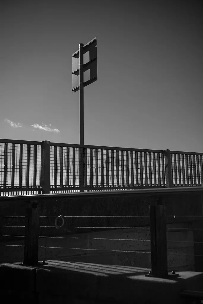 Detail of bridge over the river Adur