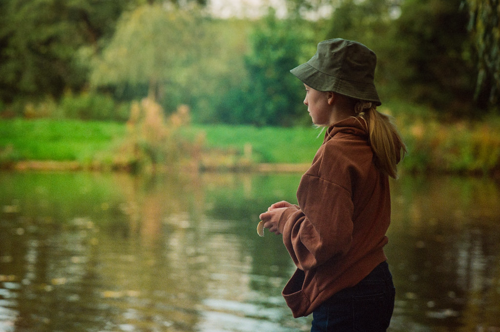 Walk by a lake