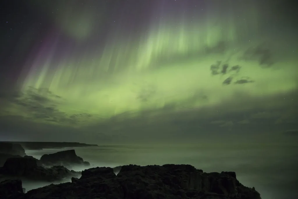 northern lights in iceland