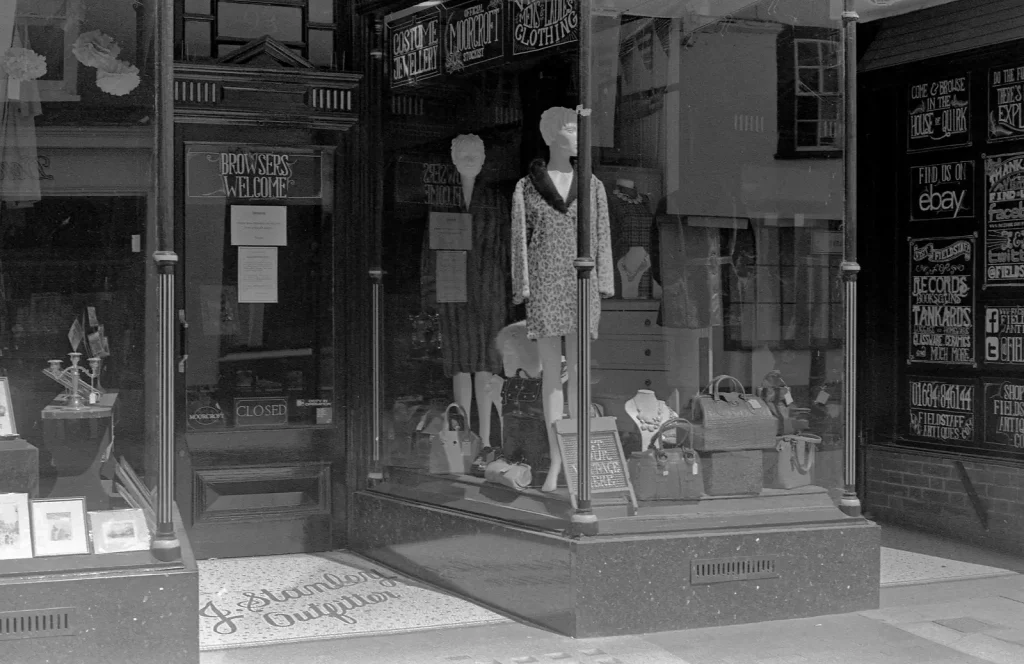 photograph of shop front