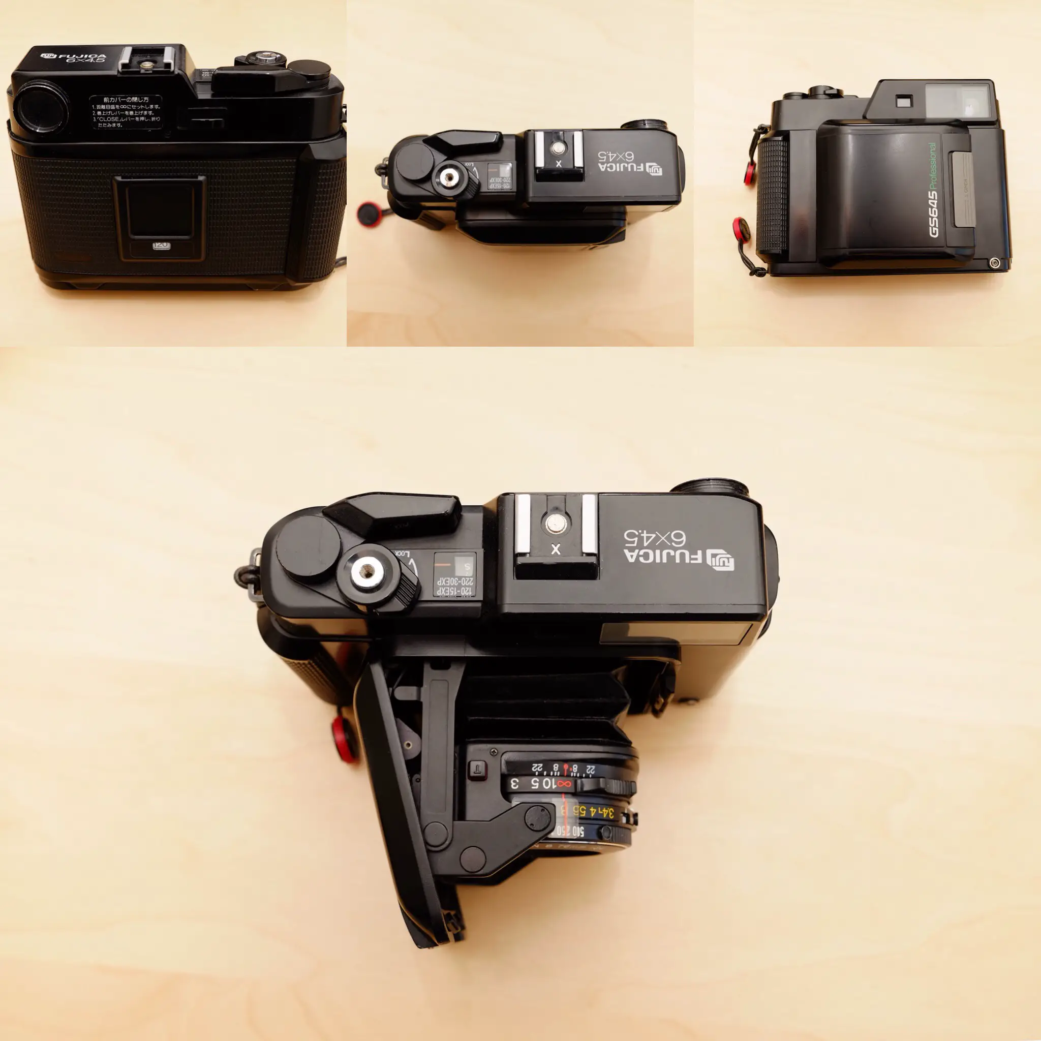 The GS645 from different angles