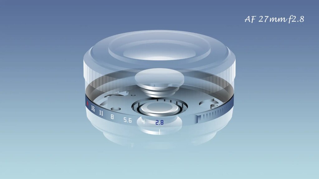 TTartisan 27mm F2.8 lens diagram