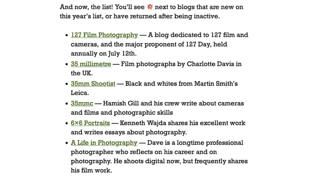 Screenshot of Down the Road Blog by Jim Grey