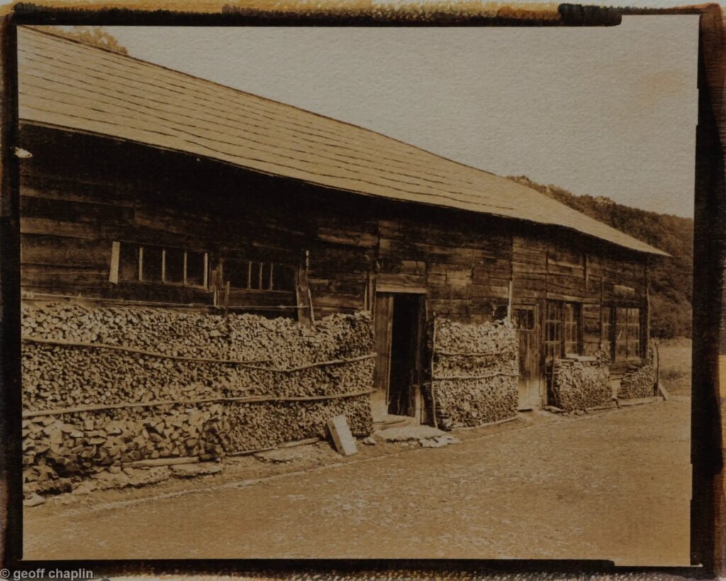 Hokkaido Barns glue prints from 8x10