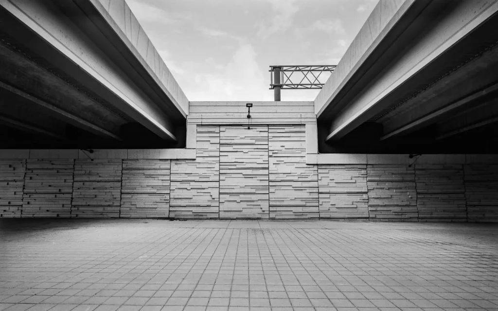 Bridge Underpass in Carmel Indiana