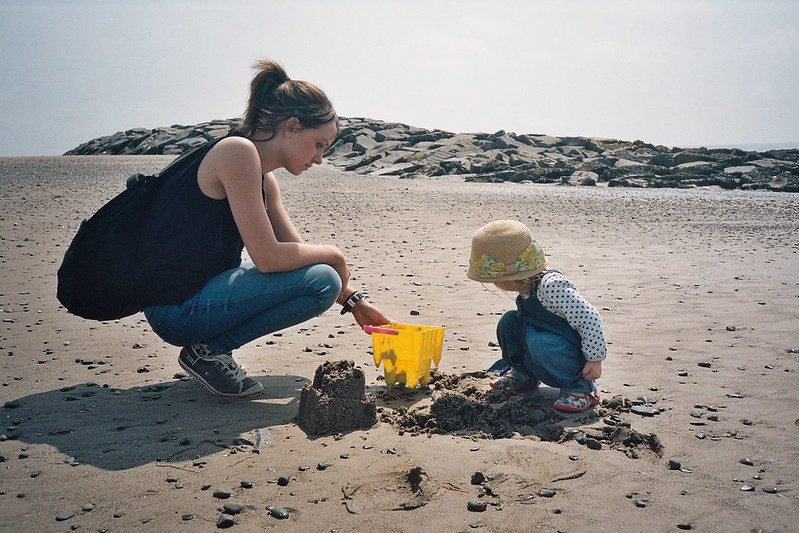 First Sand castles