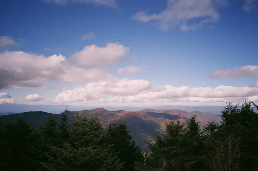 Mount Mitchell, NC in October 2020