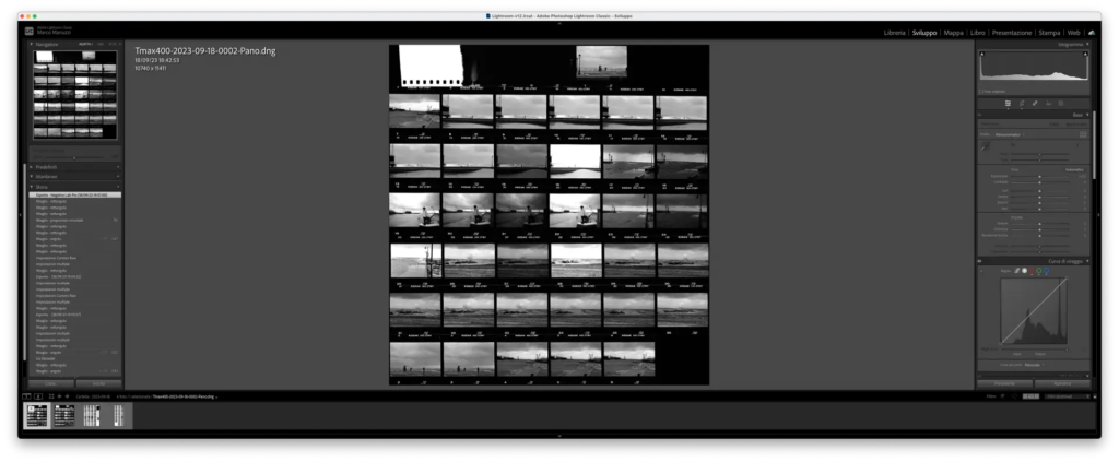 Contactsheet after NLP